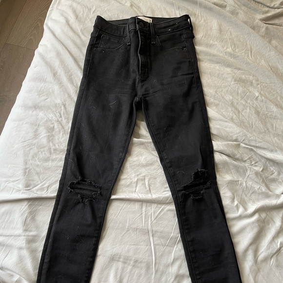 Abercrombie & Fitch Black skinny jeans - Picture 1 of 3